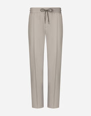 Dolce & Gabbana Nylon jogging pants Grey G9NL5DG8KR7