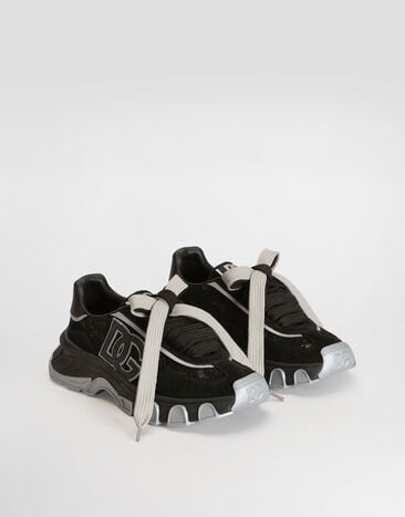 Dolce & Gabbana DG country road fabric sneakers Black CK2417AO189