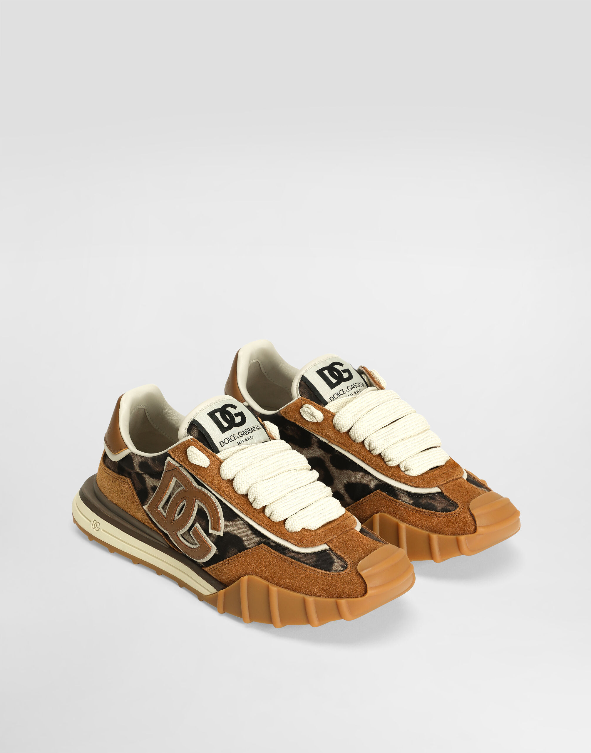 DG athletic fabric sneakers in Print for Women | Dolce&Gabbana® US
