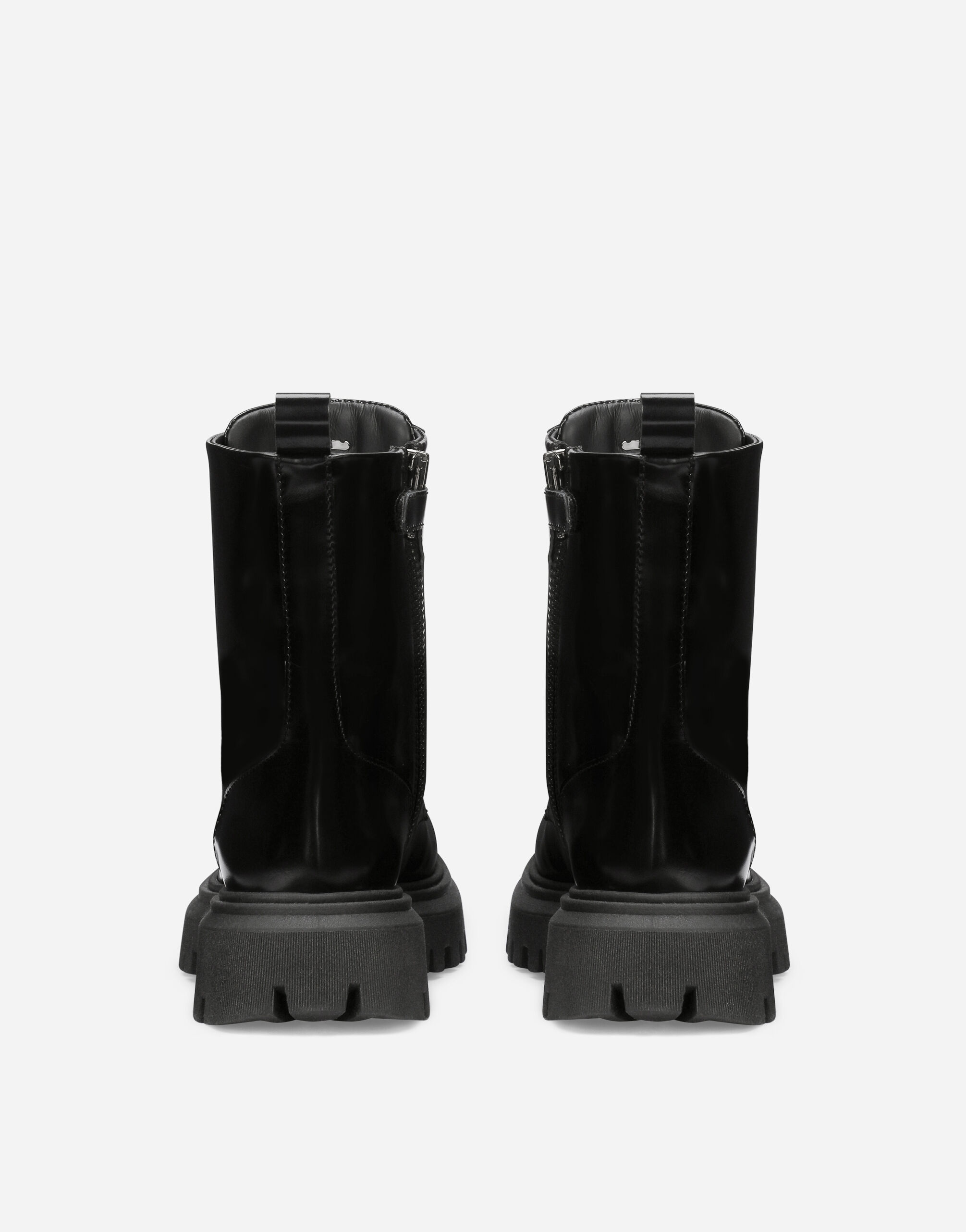 Dolce and gabbana combat boots on sale