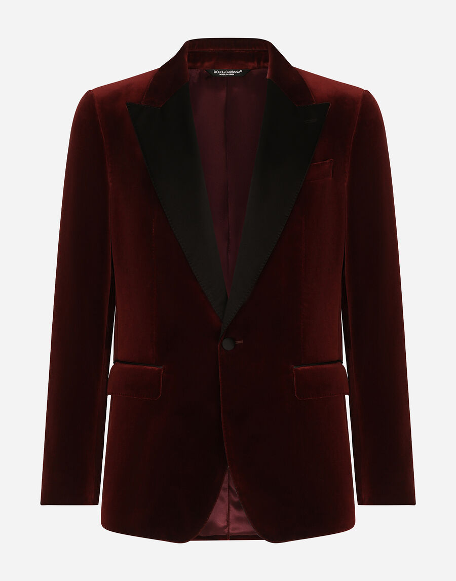 Velvet tuxedo jacket
