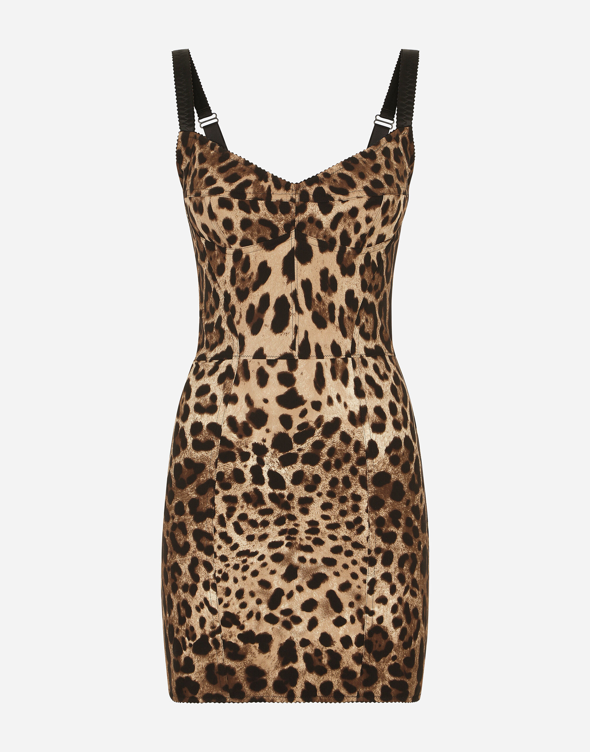 Leopard store bustier dress