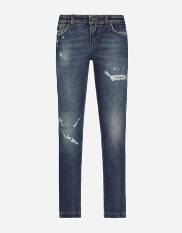 Dolce & Gabbana Vaqueros pretty de denim Azul FTAH7DG8KR0