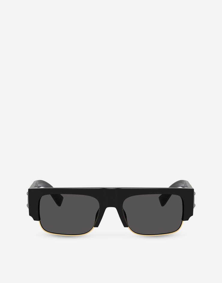 Logo Plaque sunglasses in Black for | Dolce&Gabbana® US