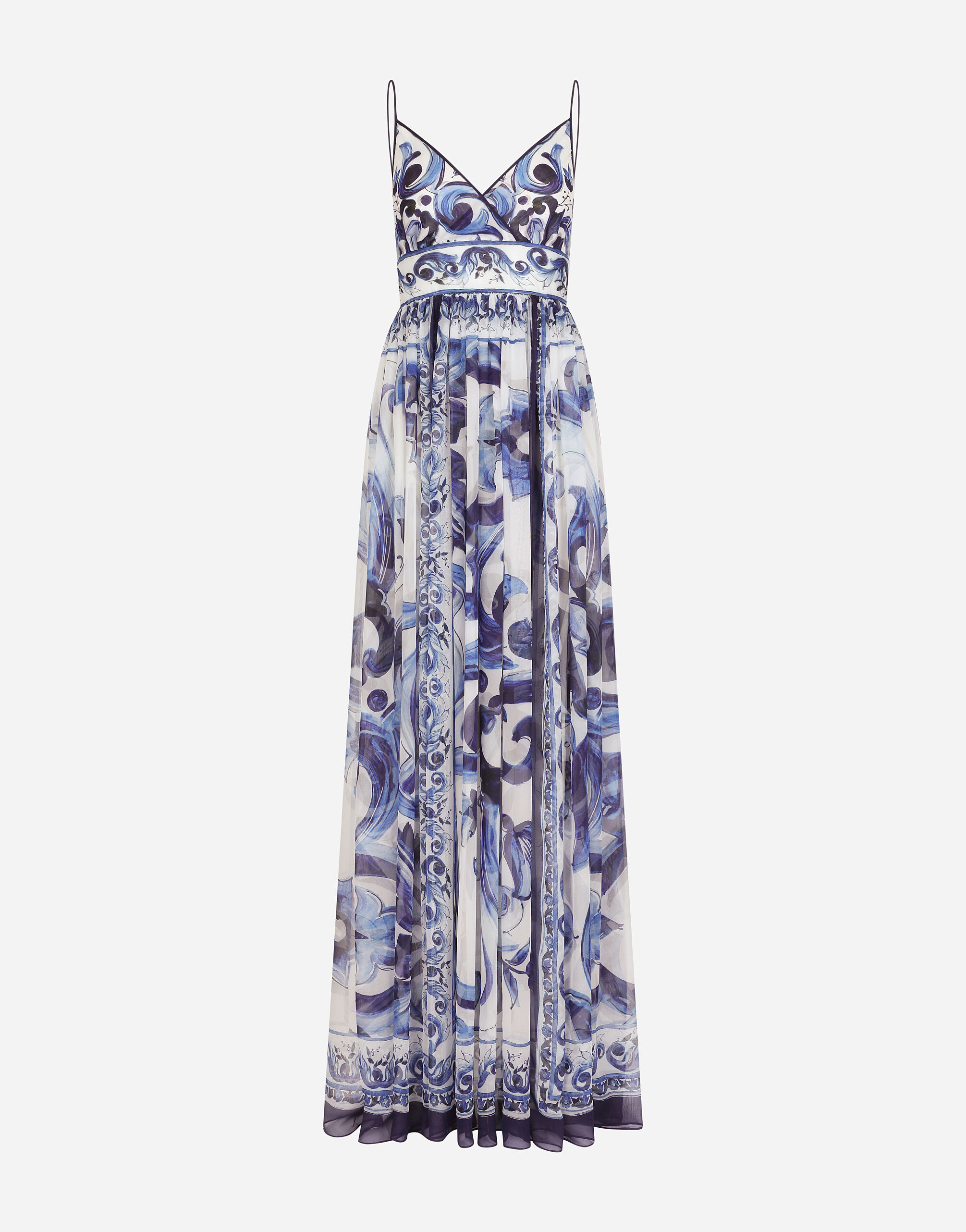 Abito lungo deals dolce e gabbana