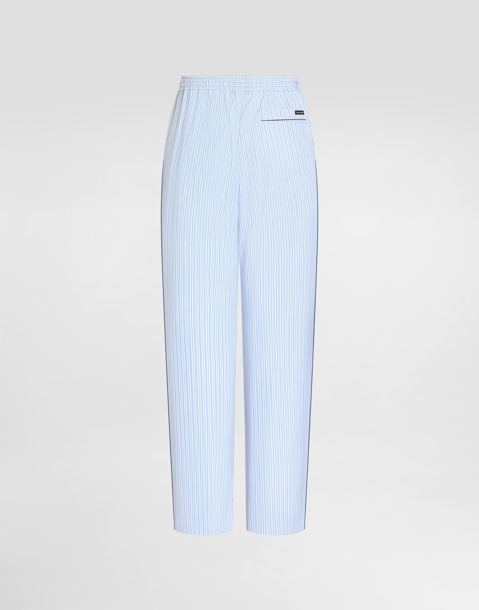 パンツ kdg Striped Poplin Trousers Striped poplin trousers in Multicolor for Men | Dolce&Gabbana® US