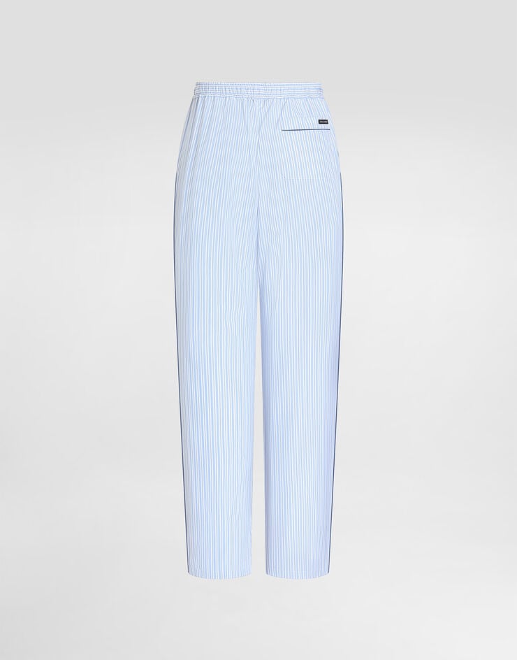 Dolce & Gabbana Striped poplin trousers Multicolor GVRMATFR510