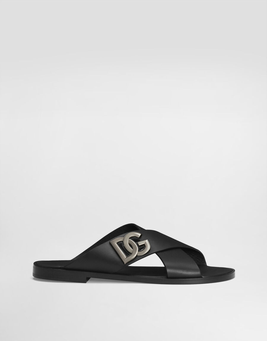 Calfskin sandals