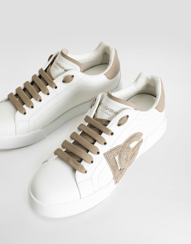 Dolce & Gabbana Calfskin Portofino light strobel sneakers Multicolor CK2341AI411
