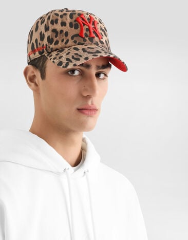 Dolce & Gabbana Dolce&Gabbana X ’47 New York Yankees Leo-Print Baseball Cap Multicolor IH152MGI205
