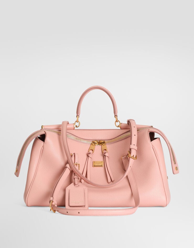 Dolce & Gabbana Medium Vittoria handbag in calfskin Dolce & Gabbana Medium Vittoria handbag in calfskin Pink BB7844A0841