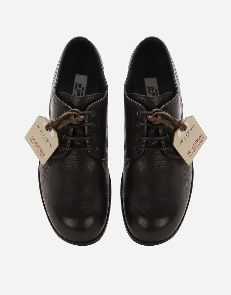 Dolce&Gabbana Derby in cuoio Nero A10796AO018