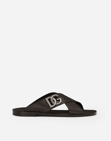 Dolce & Gabbana Calfskin sandals White CS2215AN994