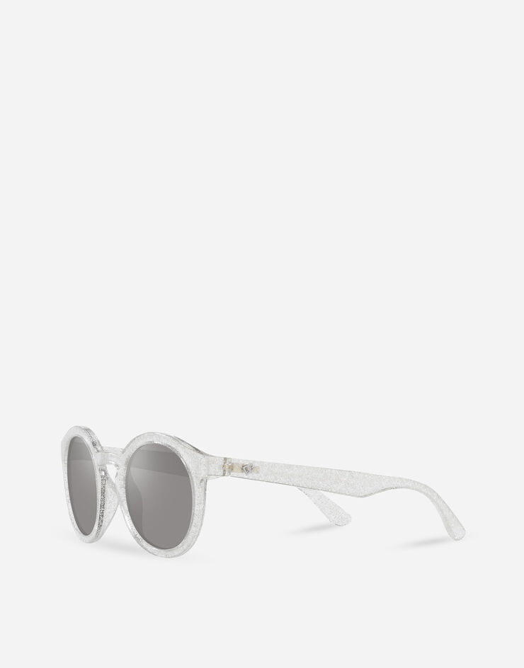 Dolce & Gabbana Sonnenbrille New Pattern Weiss VG600JVN86G