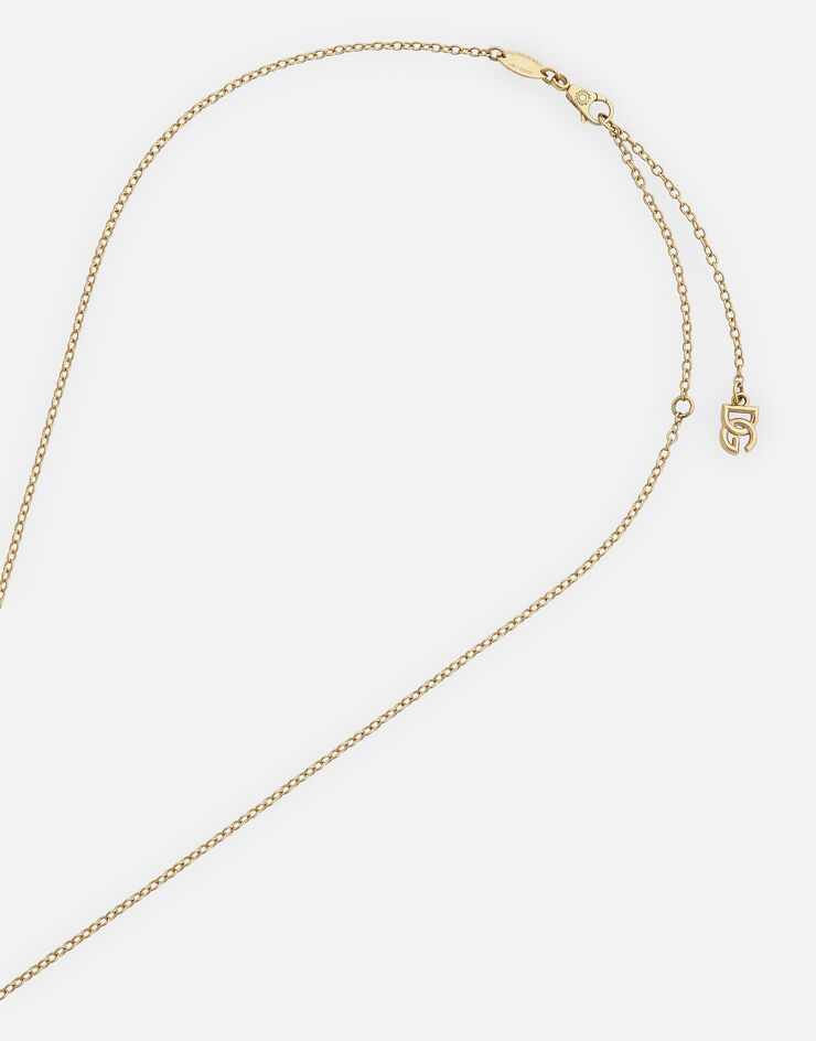 Dolce & Gabbana Pendente Anna in oro giallo 18Kt e peridoti Oro WAQA3GWPE01