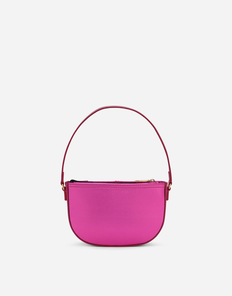 Dolce&Gabbana Сумка на плечо из ламинированной кожи наппа фуксия EB0242AJ133