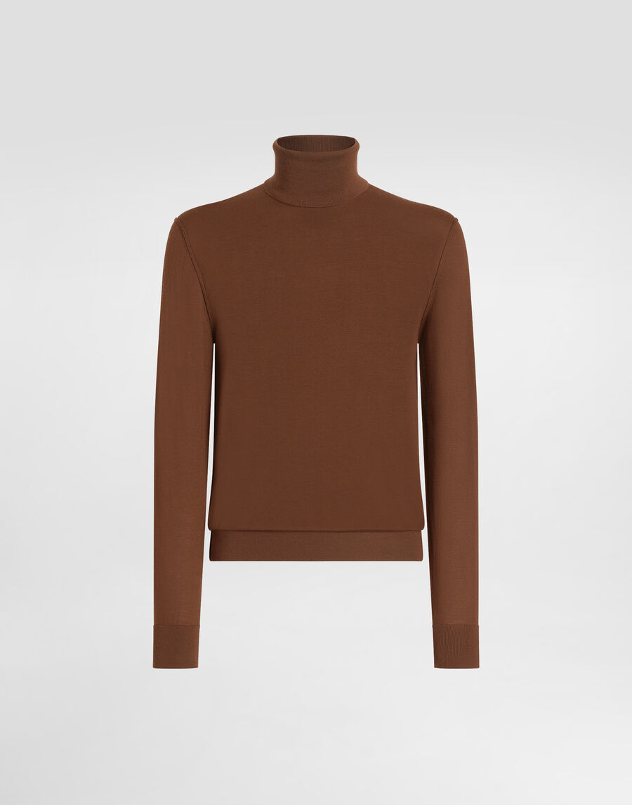 Cashmere turtleneck pullover