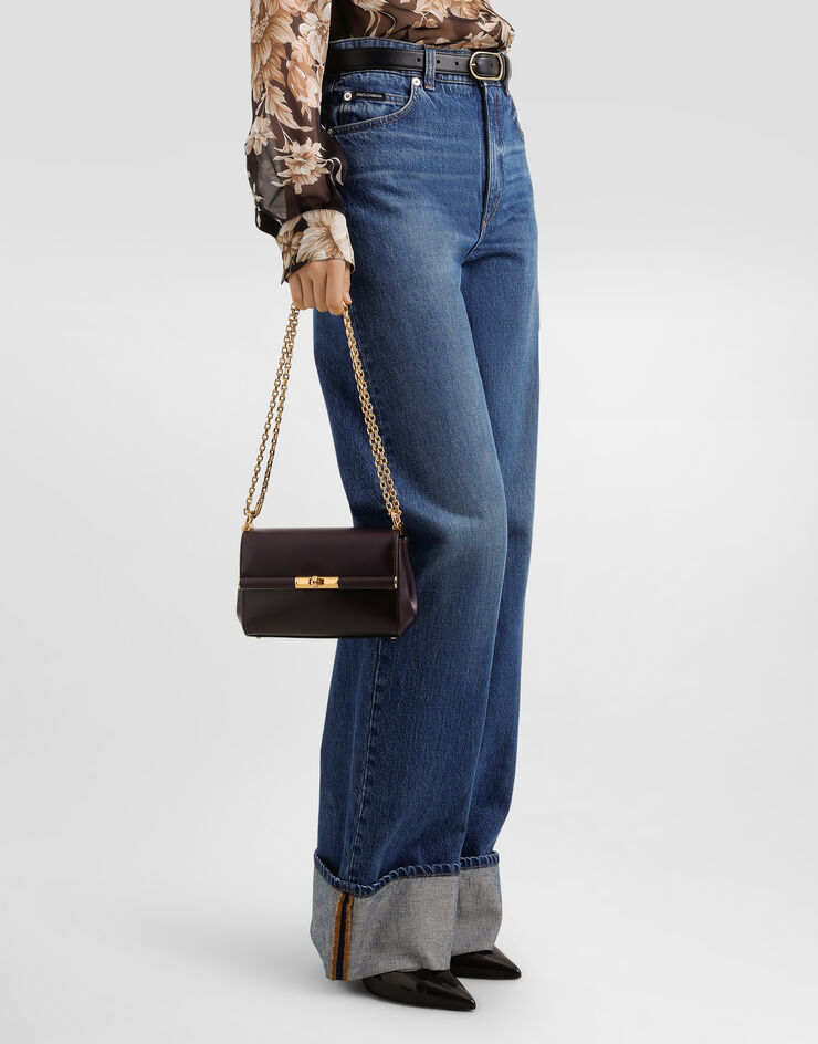Dolce & Gabbana Tasche City Mini Marlene Burgunderrot BB7766A3G19