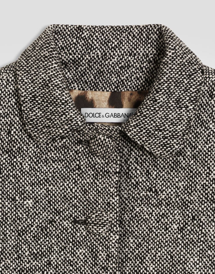 Dolce & Gabbana Birdseye wool blend jacket Dolce & Gabbana Birdseye wool blend jacket Multicolor L51J89FM3FF
