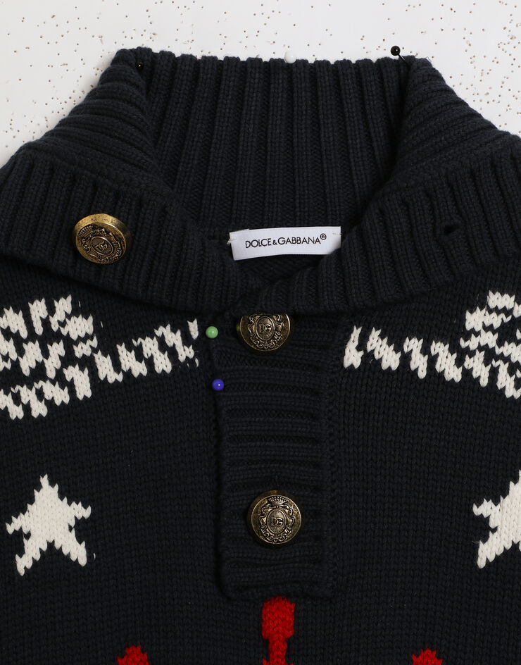 Dolce & Gabbana Jersey de punto Azul L4KWK9JGMLX
