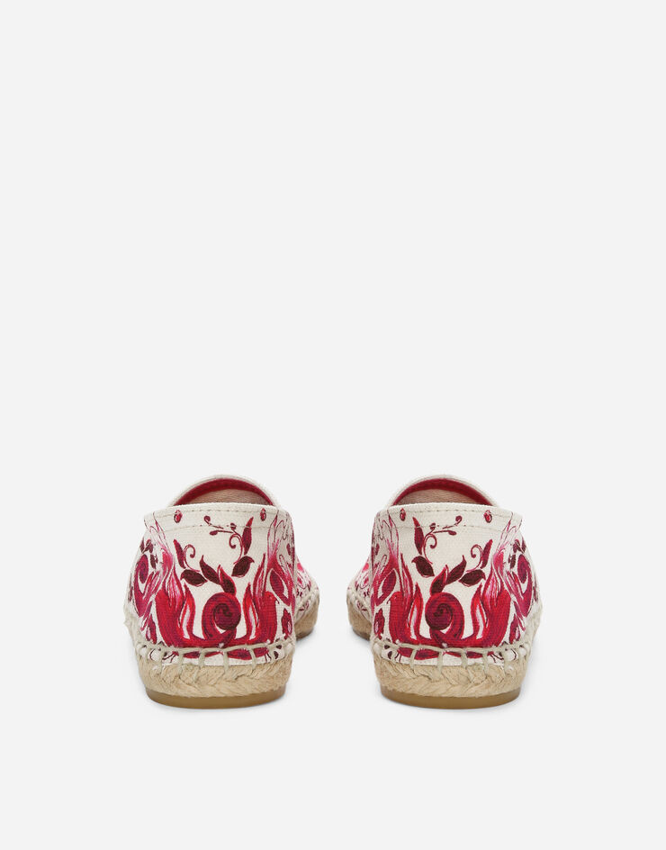 Dolce&Gabbana 印花帆布麻底鞋 多色 D00230AF418