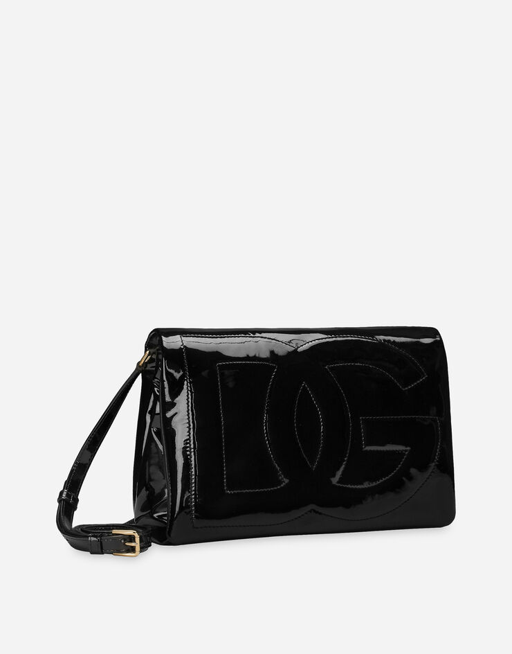 Dolce&Gabbana DG Logo Bag Soft 斜挎包 黑 BB7550A1484
