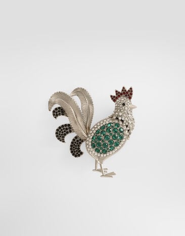 Dolce & Gabbana Broche de gallo  WPS1A5W1111