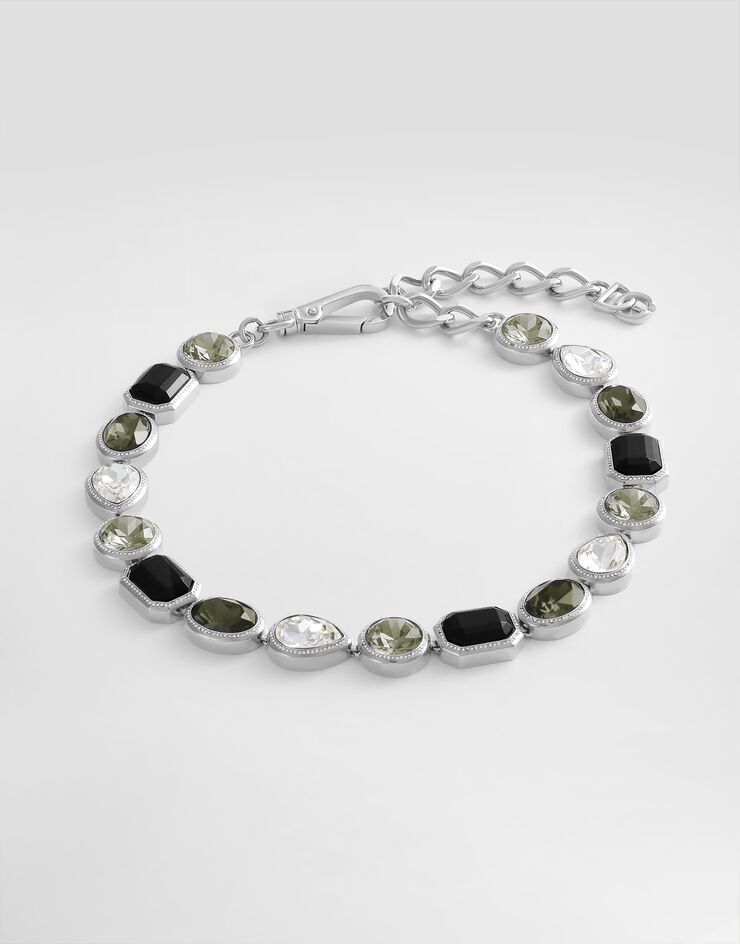 Dolce & Gabbana Necklace with rhinestones Silver WNS3S6W1111