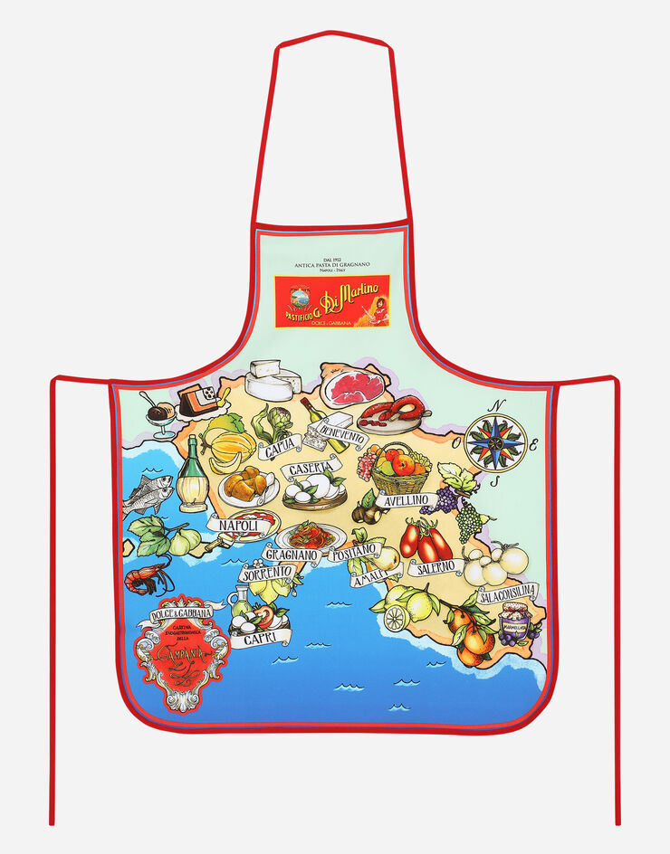 Dolce & Gabbana VACANZE ITALIANE - Gift Box made of 5 types of pasta and Dolce&Gabbana apron Multicolor PS7010PSSET