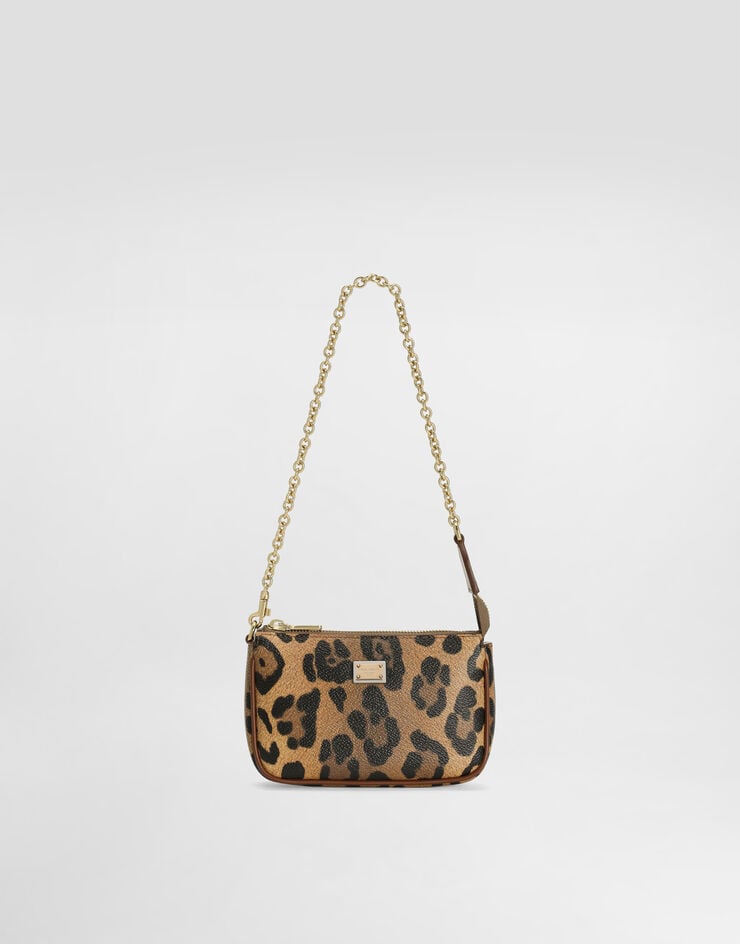 Dolce & Gabbana DG candy leo-print calfskin crossbody bag Print EB0268A0239