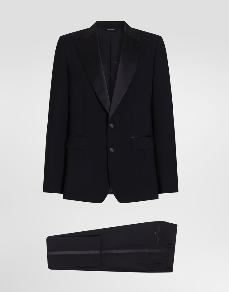 Dolce & Gabbana Single-breasted wool tuxedo sicilia light suit Dolce & Gabbana Single-breasted wool tuxedo sicilia light suit GK05ZTFUBG5