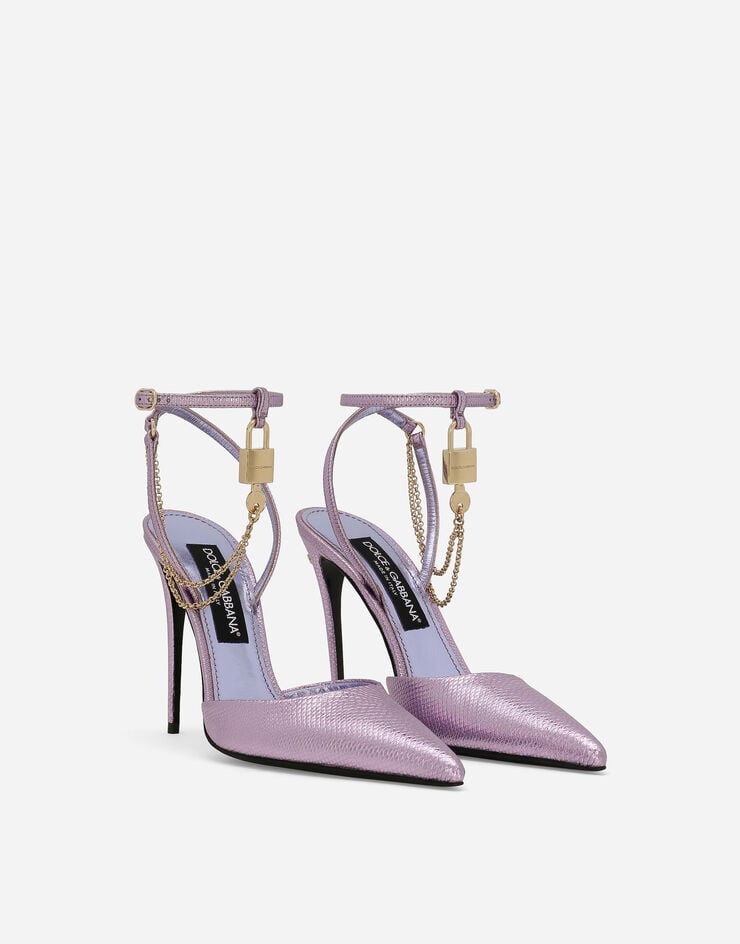 Karung slingbacks in Lilac for | Dolce&Gabbana® US