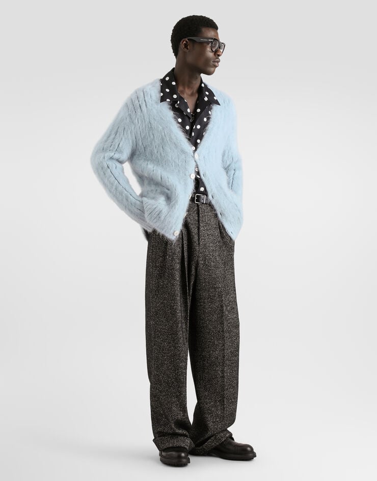 Dolce & Gabbana Polka dot-print silk twill shirt Dolce & Gabbana Polka dot-print silk twill shirt Multicolor G5JH9TIS13M