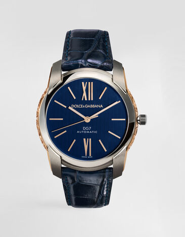Dolce & Gabbana DG7 Gattopardo watch Blue WWEE1MWWS08