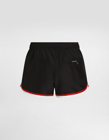 Dolce & Gabbana Canvas swim boxer shorts Multicolor M4F67TON0IR