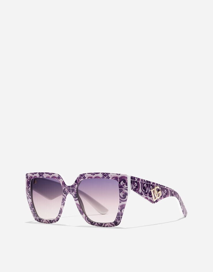 Dolce & Gabbana Maiolica Viola Sunglasses Multicolor VG4438VP9U6