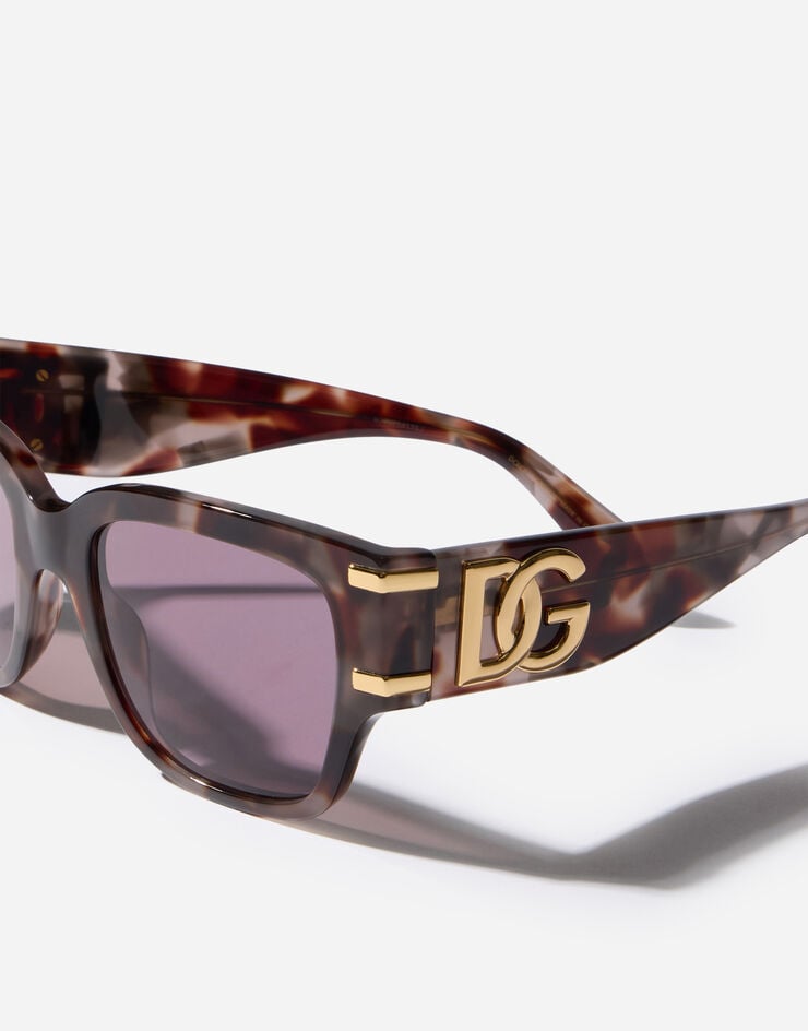 Dolce & Gabbana DG Griffe Sunglasses Dolce & Gabbana DG Griffe Sunglasses Violet havana VG4563VP8LA