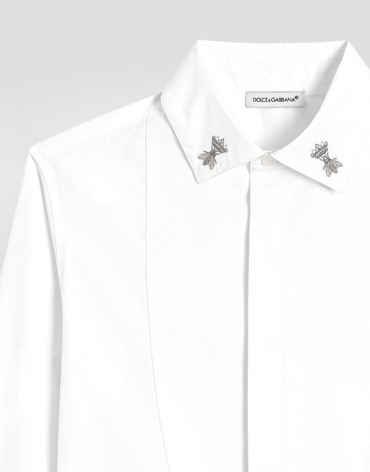 Dolce & Gabbana Cotton poplin shirt White L44S63FU5HW