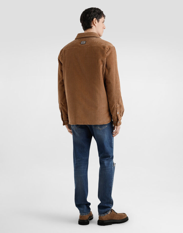 Dolce & Gabbana Vaqueros slim de algodón elástico Multicolor GY07CDG8NK4