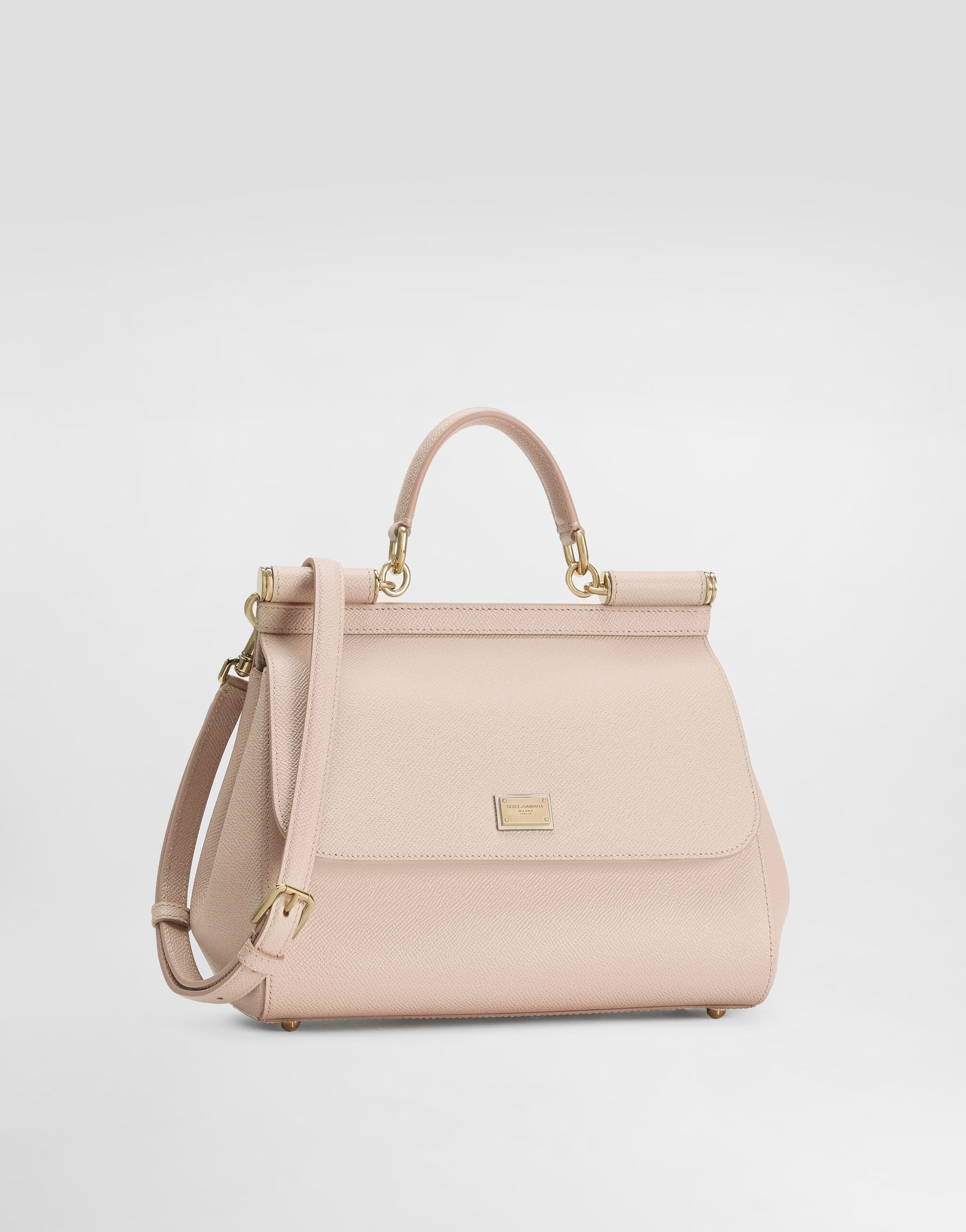 Large Sicily handbag in Pink for Women | Dolce&Gabbana®