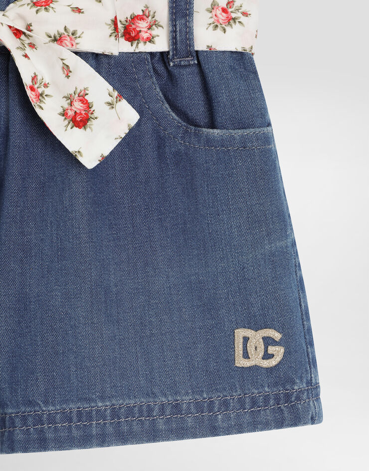 Dolce & Gabbana Chambray shorts Dolce & Gabbana Chambray shorts Multicolor L23Q32LDD73