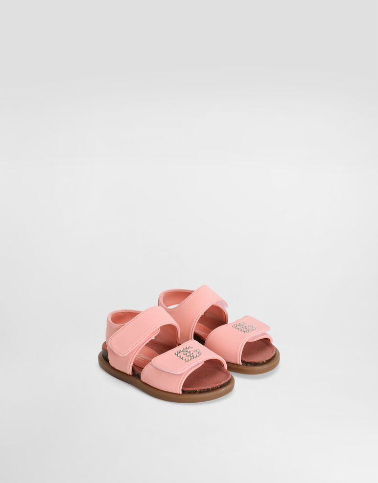 Dolce & Gabbana Sandals with rhinestones Pink D20085A3G64