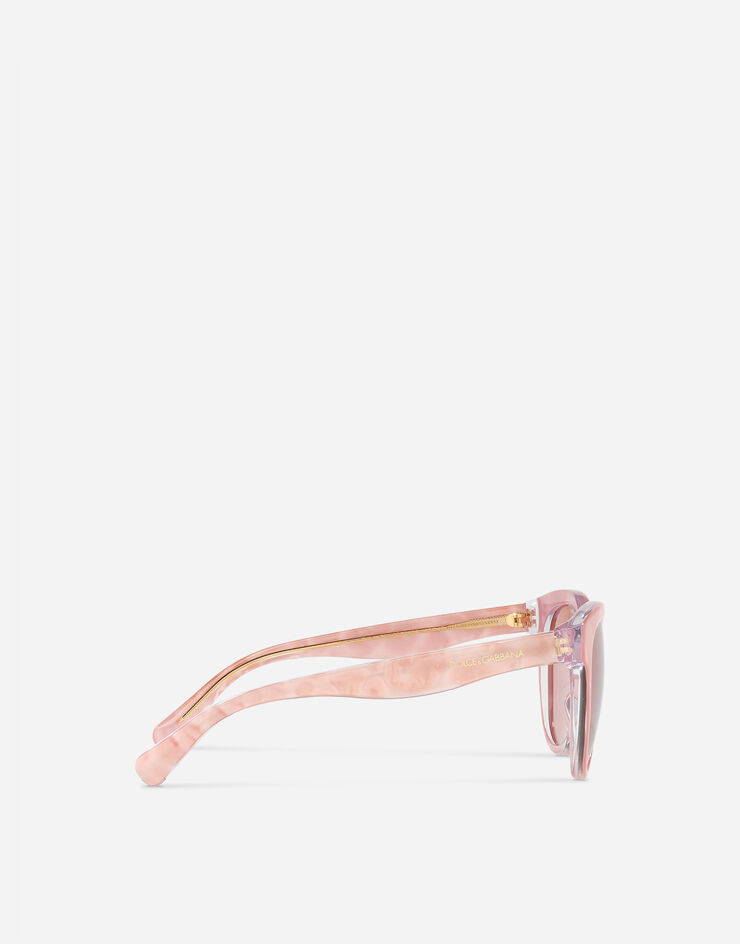 Dolce & Gabbana Power pastel sunglasses PINK MOTHER OF PEARL VG4176VP284