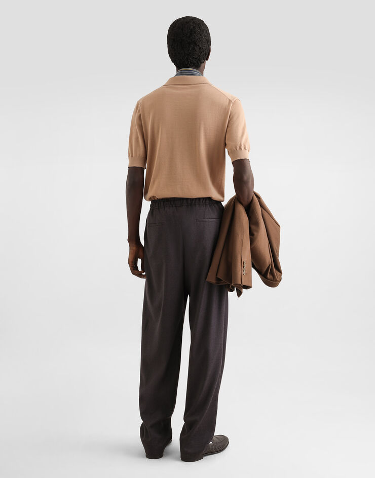 Dolce & Gabbana Cashmere polo shirt  GXZBUTJBW1W