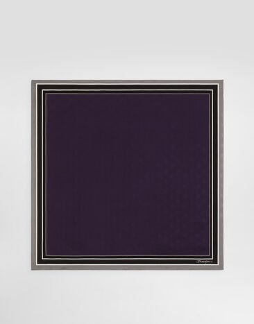 Dolce & Gabbana Fular 70 x 70 en jacquard de seda Multicolor GQ348EG0JSF