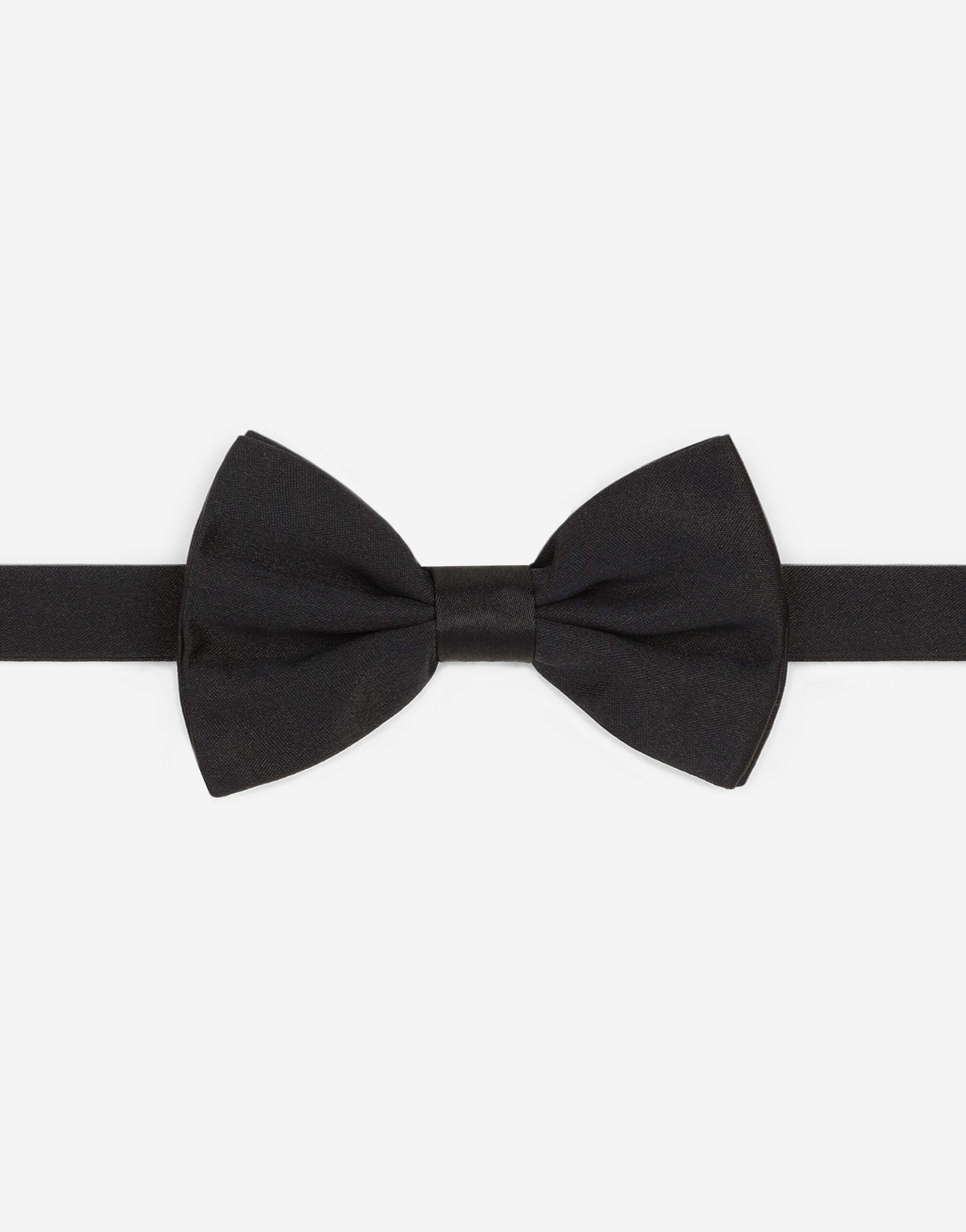 Silk bow tie in BLUE for for Men Dolce Gabbana