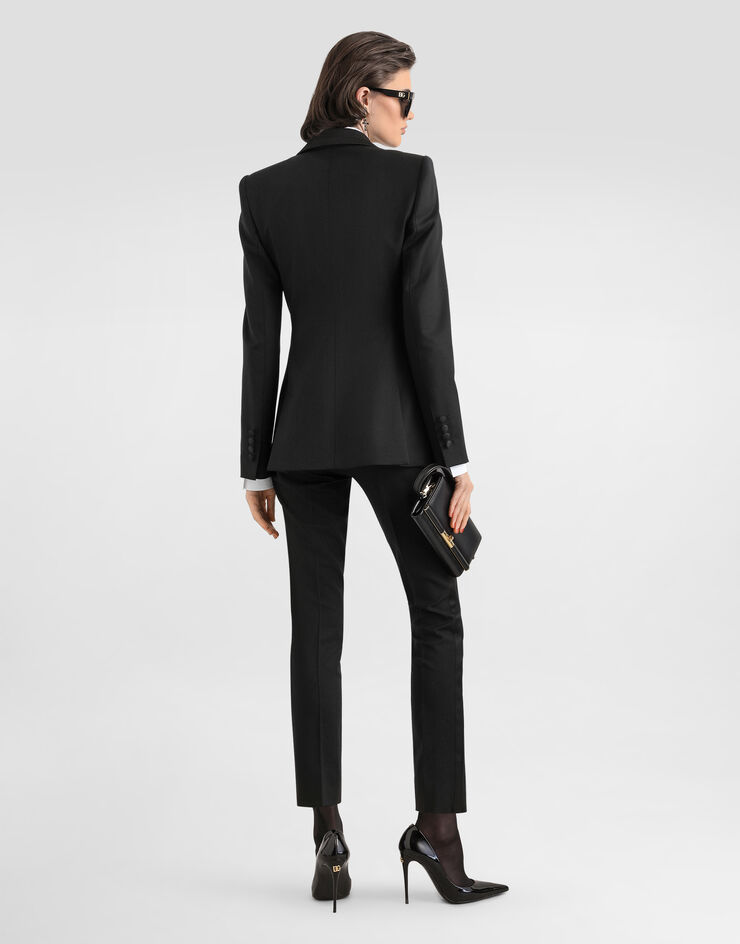 Dolce & Gabbana Bi-stretch twill trousers Dolce & Gabbana Bi-stretch twill trousers Black FTCC8TFUBGC