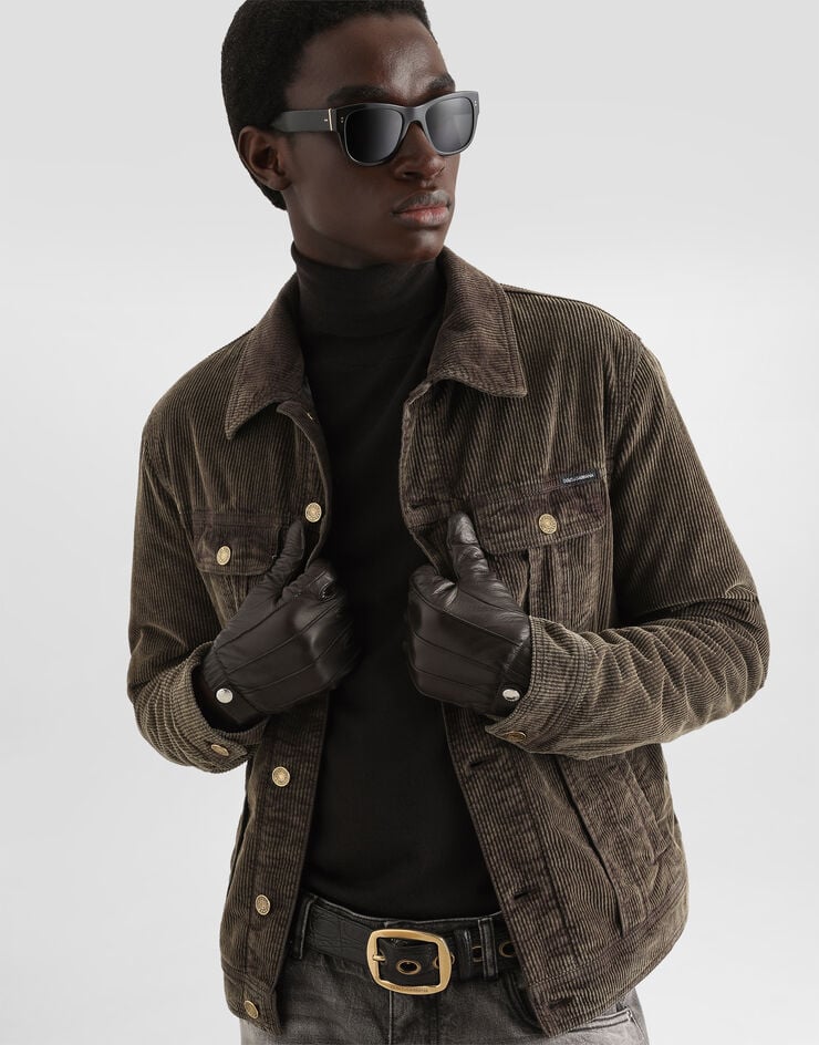 Dolce & Gabbana Padded canvas bomber jacket  G9CLUTFUS51