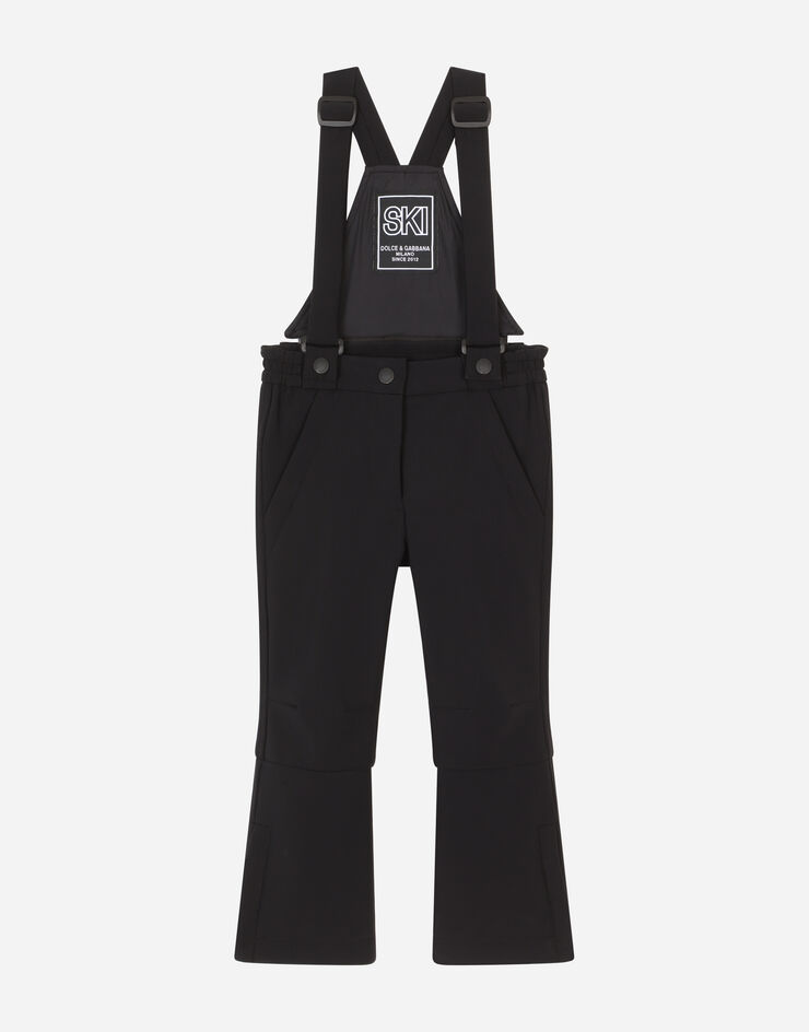 Dolce & Gabbana Skilatzhose aus Funktionsjersey Schwarz L5JP9NFUUBE