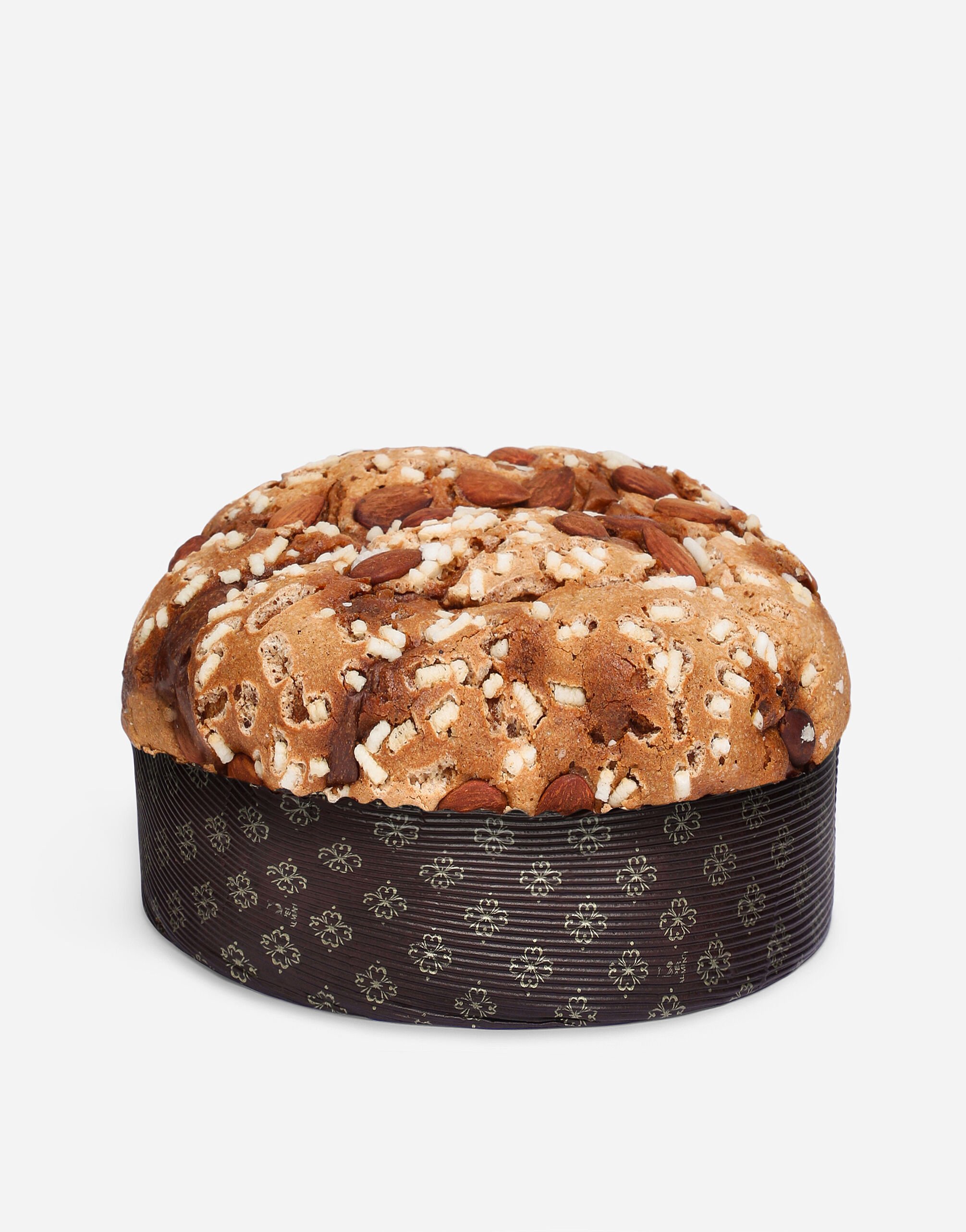Panettone with Sicilian Almonds 1kg red box | Dolce&Gabbana®
